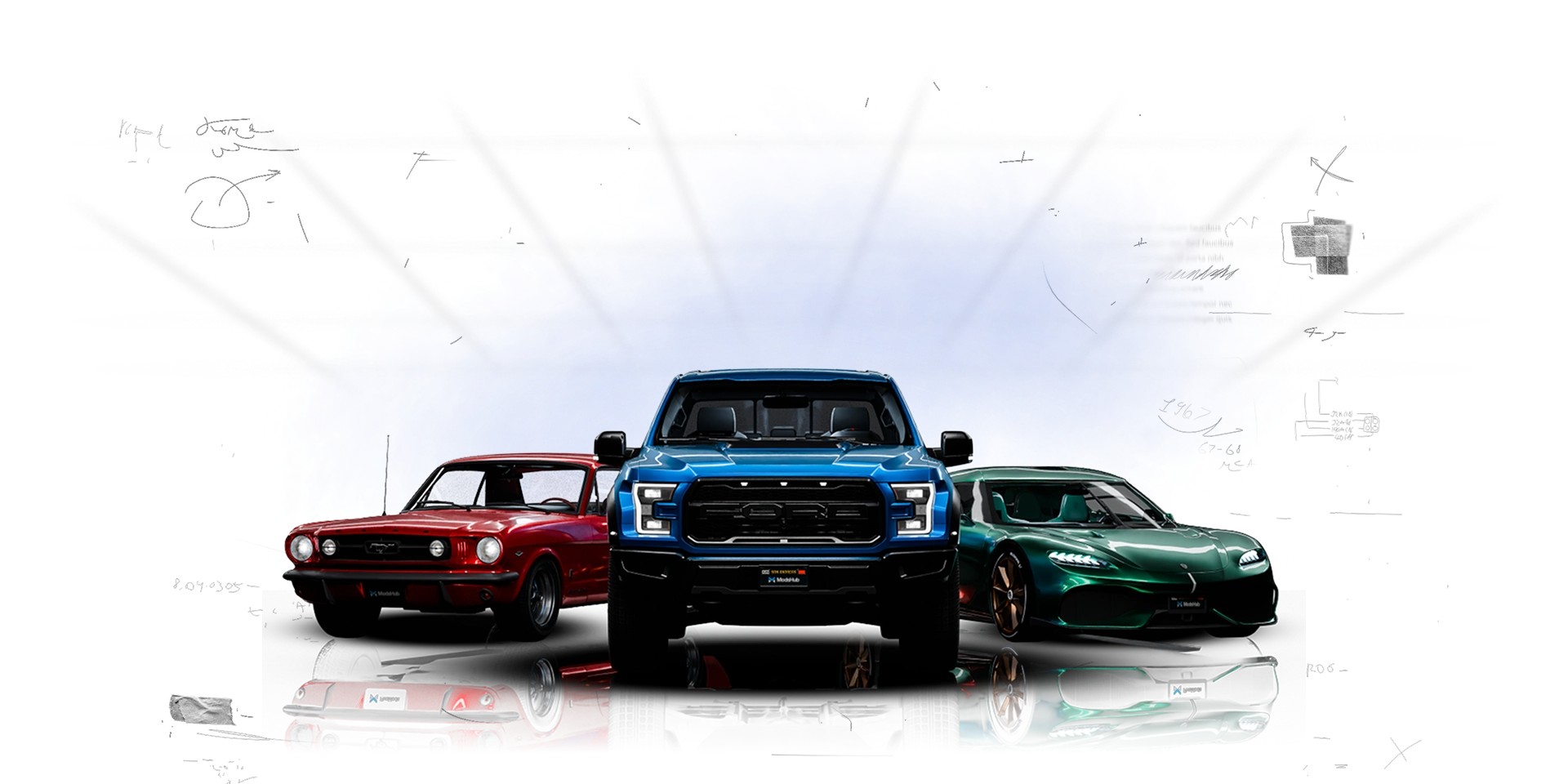 ModsHub Cars hero background